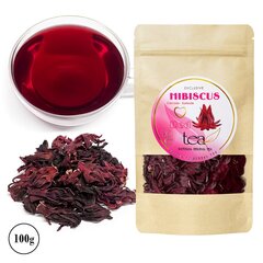 Hibiscus - Karkade - Carcade - Punane tee, 100 g цена и информация | Чай | kaup24.ee