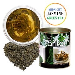 Жасминовый Цейлонский зеленый крупнолистовой чай Tarlton Midnight Jasmine Green tea, 100г цена и информация | Чай | kaup24.ee