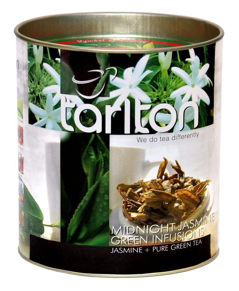 Jasmiini Tseilon Roheline suureleheline tee, Midnight Jasmine Green tea, Tarlton, 100g hind ja info | Tee | kaup24.ee