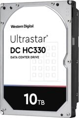 Drive server HDD Western Digital Ultrastar DC HC330 WUS721010ALE6L4 (10 Тб; 3.5 дюйма; SATA III) цена и информация | Внутренние жёсткие диски (HDD, SSD, Hybrid) | kaup24.ee