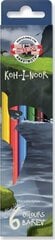 Цветные карандаши Koh-i-Noor Dino, 6 цветов цена и информация | Принадлежности для рисования, лепки | kaup24.ee