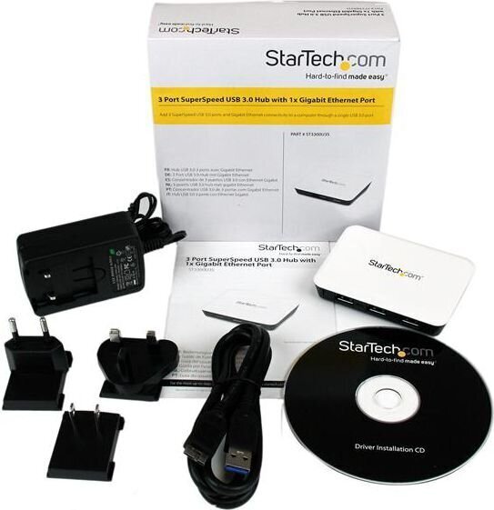 StarTech ST3300U3S hind ja info | USB jagajad, adapterid | kaup24.ee