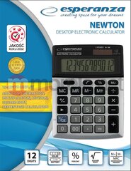 Калькулятор Esperanza ECL102 NEWTON (5901299903551) цена и информация | Канцелярские товары | kaup24.ee