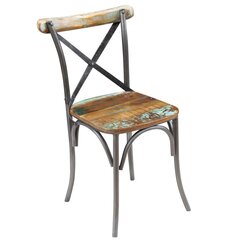 Обеденные стулья, 4 шт., массив переработанной древесины, 51 x 52 x 84 см цена и информация | Стулья для кухни и столовой | kaup24.ee