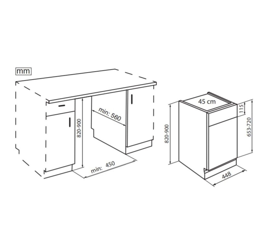 Whirlpool WSBO3O23PFX цена и информация | Nõudepesumasinad | kaup24.ee