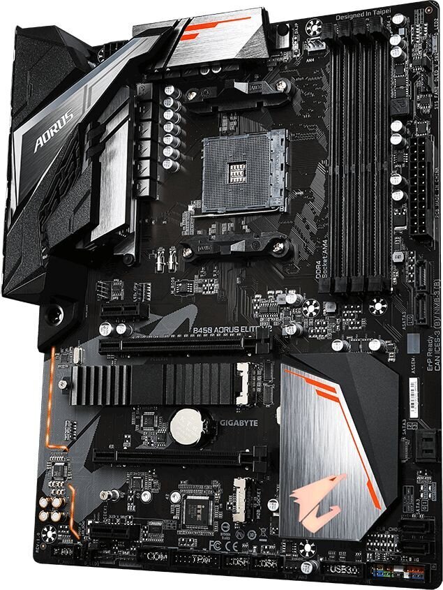 Gigabyte B450 AORUS ELITE V2 (rev. 1.0) hind ja info | Emaplaadid | kaup24.ee