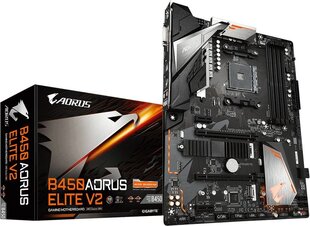 Gigabyte B450 AORUS ELITE V2 (rev. 1.0) цена и информация | Материнские платы | kaup24.ee