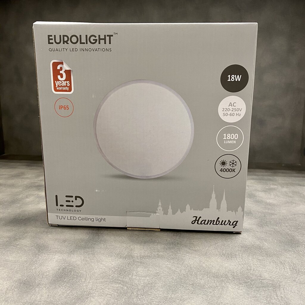 LED lamp Eurolight Hamburg 18W/4000K цена и информация | Laelambid | kaup24.ee