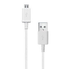 Универсальный провод Fusion Micro USB 1 м, белый цена и информация | Кабели для телефонов | kaup24.ee