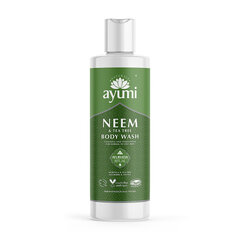 Energiat andev kehapesu Ayumi Neem & Tea Tree 250 ml hind ja info | Dušigeelid, õlid | kaup24.ee