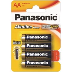 Panasonic patarei Alkaline LR6 (AA) цена и информация | Батарейки | kaup24.ee