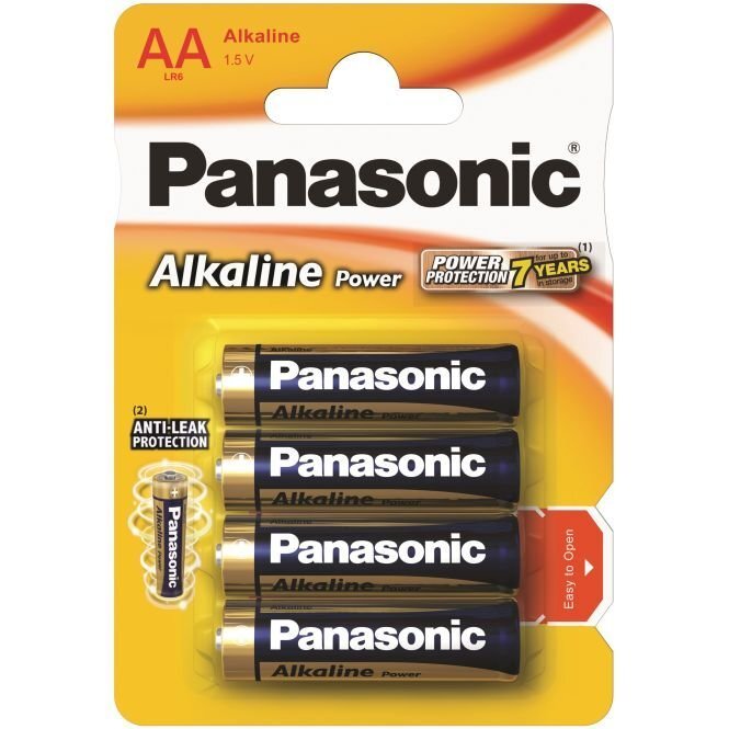 Panasonic patarei Alkaline LR6 (AA) hind ja info | Patareid | kaup24.ee