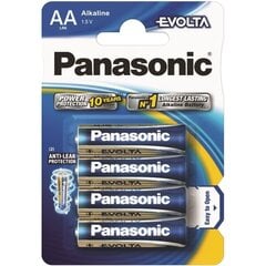 Panasonic patarei Evolta LR6 (AA) hind ja info | Patareid | kaup24.ee