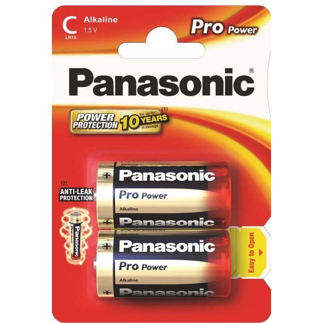 Panasonic patarei Pro Power LR14 (C) hind ja info | Patareid | kaup24.ee