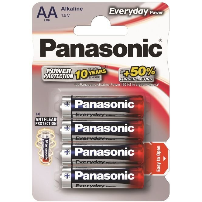 Panasonic Everyday Power patarei LR6EPS/4B hind ja info | Patareid | kaup24.ee