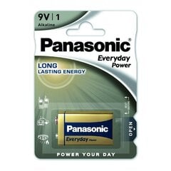 Panasonic Everyday Power батарейка 6LR61EPS/1B 9V цена и информация | Батерейки | kaup24.ee