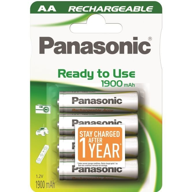 Panasonic patarei Ready To Use HR6 (AA) 1900 mAh hind ja info | Patareid | kaup24.ee