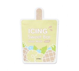 Разглаживающая-увлажняющая маска для лица A'Pieu Icing Sweet Bar Pineapple 21 г цена и информация | Маски для лица, патчи для глаз | kaup24.ee