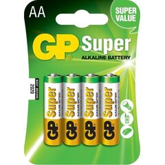 Aккумулятор GP Super  LR6 (AA) цена и информация | Батарейки | kaup24.ee