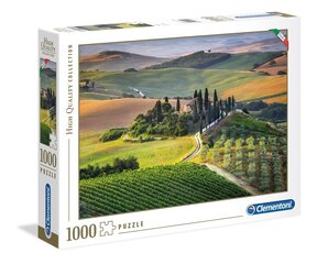 Пазл Clementoni High Quality Collection Toskankana/Toscany, 1000 д. цена и информация | Пазлы | kaup24.ee