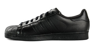 Naiste ja meeste vabaajalatsid Adidas Superstar, must цена и информация | Кроссовки для мужчин | kaup24.ee