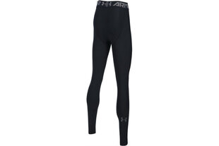 Aktiivrõivaste põhjad Mehed Under Armour Compression Leggings, Must hind ja info | Meeste spordiriided | kaup24.ee