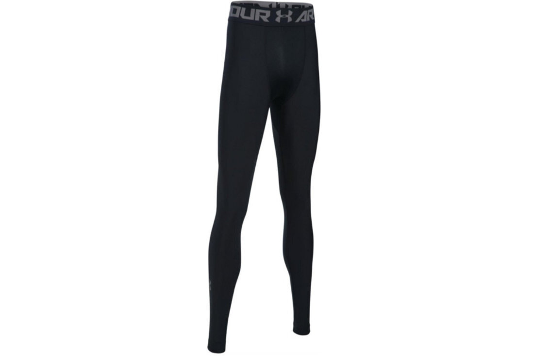 Aktiivrõivaste põhjad Mehed Under Armour Compression Leggings, Must hind ja info | Meeste spordiriided | kaup24.ee