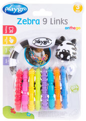 Подвесная игрушка Playgro Zebra, 0184558 цена и информация | Игрушки для малышей | kaup24.ee