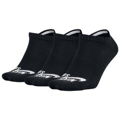 Спортивные носки Nike SB 3PPK No Show SX4921-001, 45560 цена и информация | Мужские носки | kaup24.ee