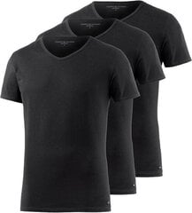 Мужская футболка Tommy Hilfiger 61922, черная цена и информация | Meeste T-särgid | kaup24.ee
