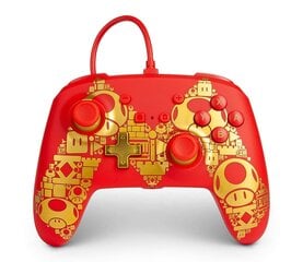 PowerA Super Mario Golden M Nintendo Switchile hind ja info | Mängupuldid | kaup24.ee