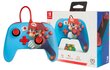 Juhtmega kaugjuhtimispult PowerA Super Mario Punch Nintendo Switchile hind ja info | Mängupuldid | kaup24.ee