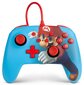 Juhtmega kaugjuhtimispult PowerA Super Mario Punch Nintendo Switchile цена и информация | Mängupuldid | kaup24.ee