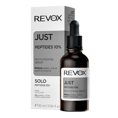 Näoseerum Revox Just Peptides 10%, 30 ml hind ja info | Näoõlid, seerumid | kaup24.ee