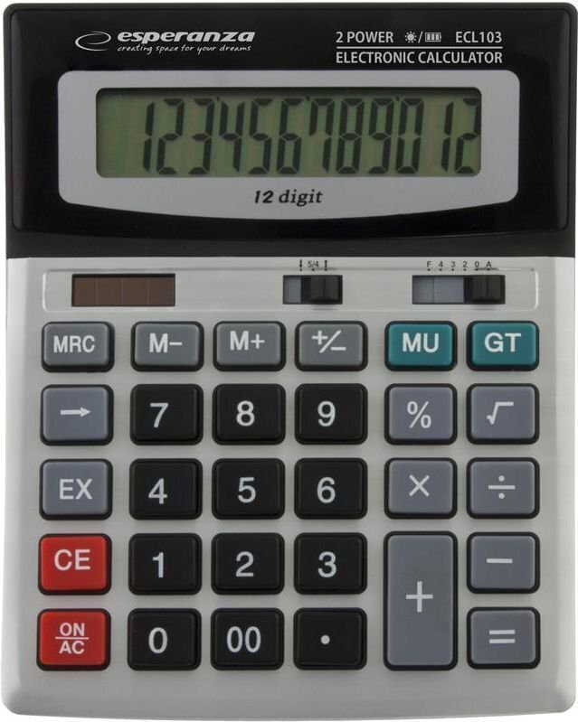 Kalkulaator Esperanza ECL103 EULER hind ja info | Kirjatarbed | kaup24.ee