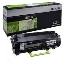 Printerikassett Lexmark 512HE Return (51F2H0E), must hind ja info | Laserprinteri toonerid | kaup24.ee