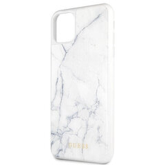 Guess ümbris telefonile Apple iPhone 12 Pro Max, Marble Cover White hind ja info | Telefoni kaaned, ümbrised | kaup24.ee