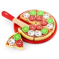 Деревянная нарезная пицца Viga цена и информация | Игрушки для малышей | kaup24.ee
