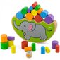 Puidust tasakaalustatav elevant hind ja info | Lauamängud ja mõistatused | kaup24.ee
