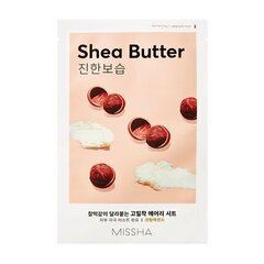 Missha toitev kangasmask "Sheavõi", 19 g цена и информация | Маски для лица, патчи для глаз | kaup24.ee