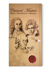 Мастера классики - Бах • Бетховен • Моцарт цена и информация | Виниловые пластинки, CD, DVD | kaup24.ee