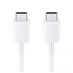 Samsung charging cable Type-C to Type-C, 1 m., White цена и информация | Borofone 43757-uniw | kaup24.ee