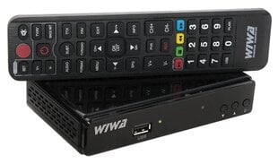 ТВ тюнер WIWA H.265 2790Z (DVB-T) цена и информация | Видеопроигрыватели | kaup24.ee