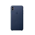 APPLE iPhone XS Max nahast ümbris - Midnight Blue