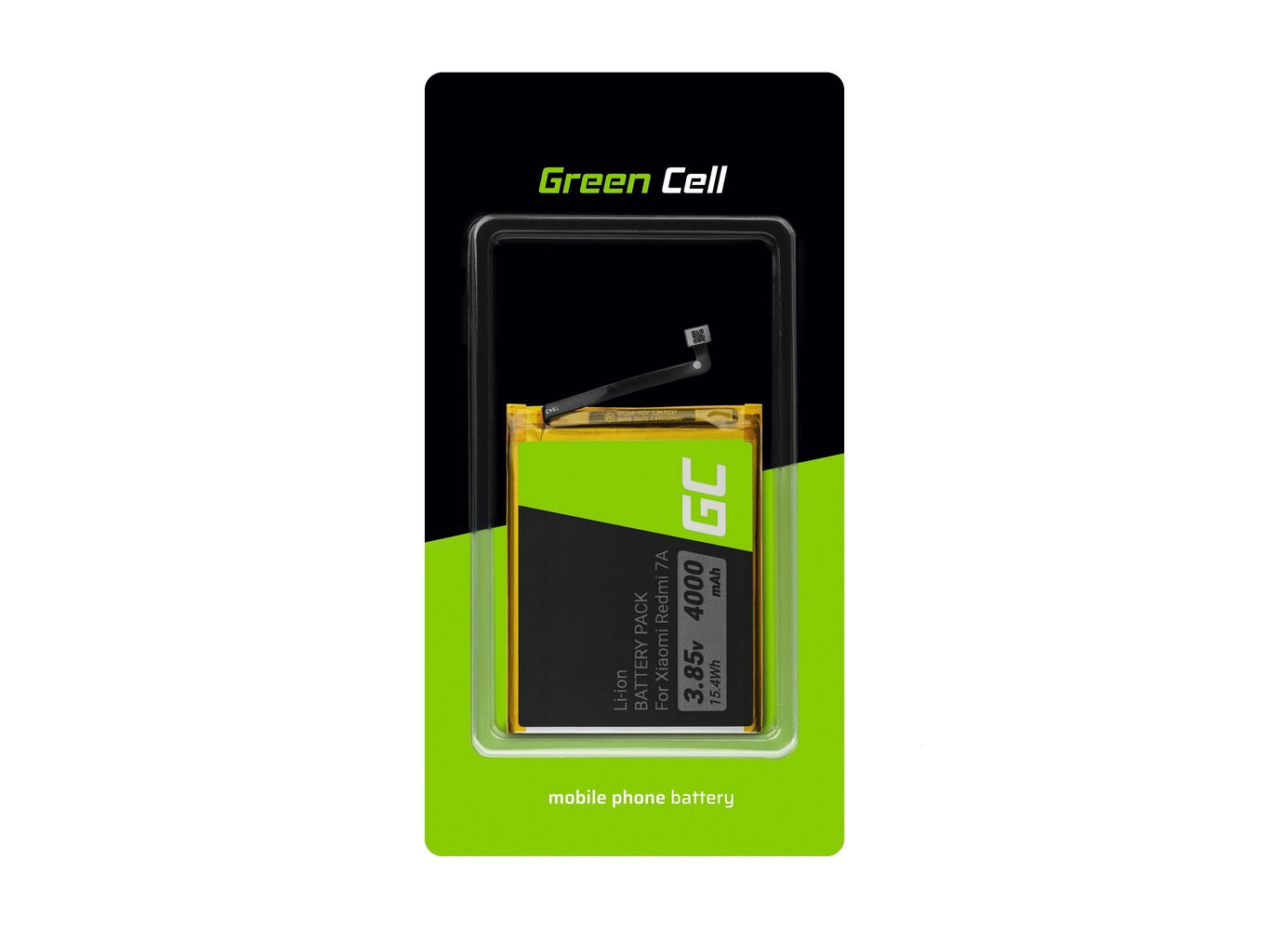 Green Cell BP130, Xiaomi Redmi 7A hind ja info | Mobiiltelefonide akud | kaup24.ee
