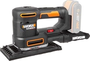 Плоская шлифовальная машина Worx WX820.9 цена и информация | Шлифовальные машины | kaup24.ee