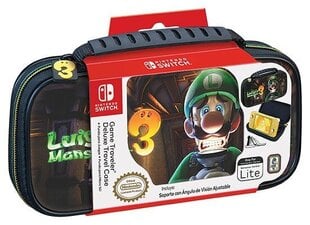 Kaitsev reisikott Game Traveler Deluxe Travel Case Lite Luigi's Mansion 3, ümbris Nintendo Switch Lite hind ja info | Mängupuldid | kaup24.ee