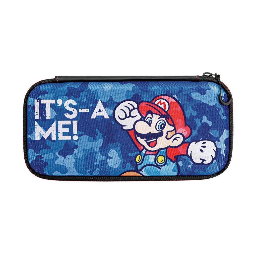 Kaitsev reisiümbris PDP Slim Travel Case - Mario Camo Edition, Nintendo Switchile цена и информация | Mängupuldid | kaup24.ee