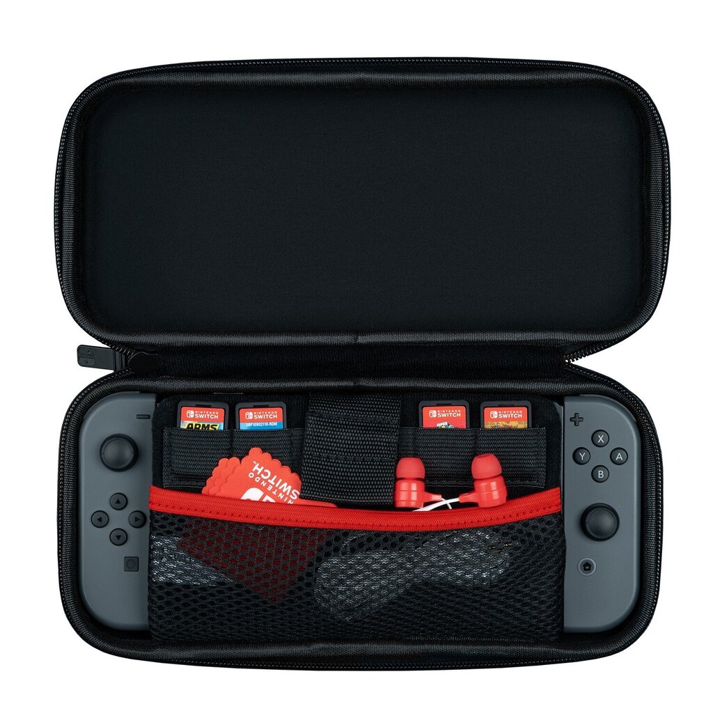 Kaitsev reisiümbris PDP Slim Travel Case - Mario Camo Edition, Nintendo Switchile цена и информация | Mängupuldid | kaup24.ee