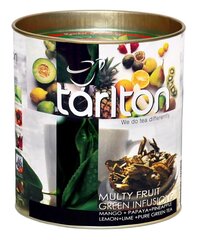 Erinevate puuviljadega Tseilon Roheline suureleheline tee, Multyfruit Green tea, Tarlton, 100g hind ja info | Tee | kaup24.ee